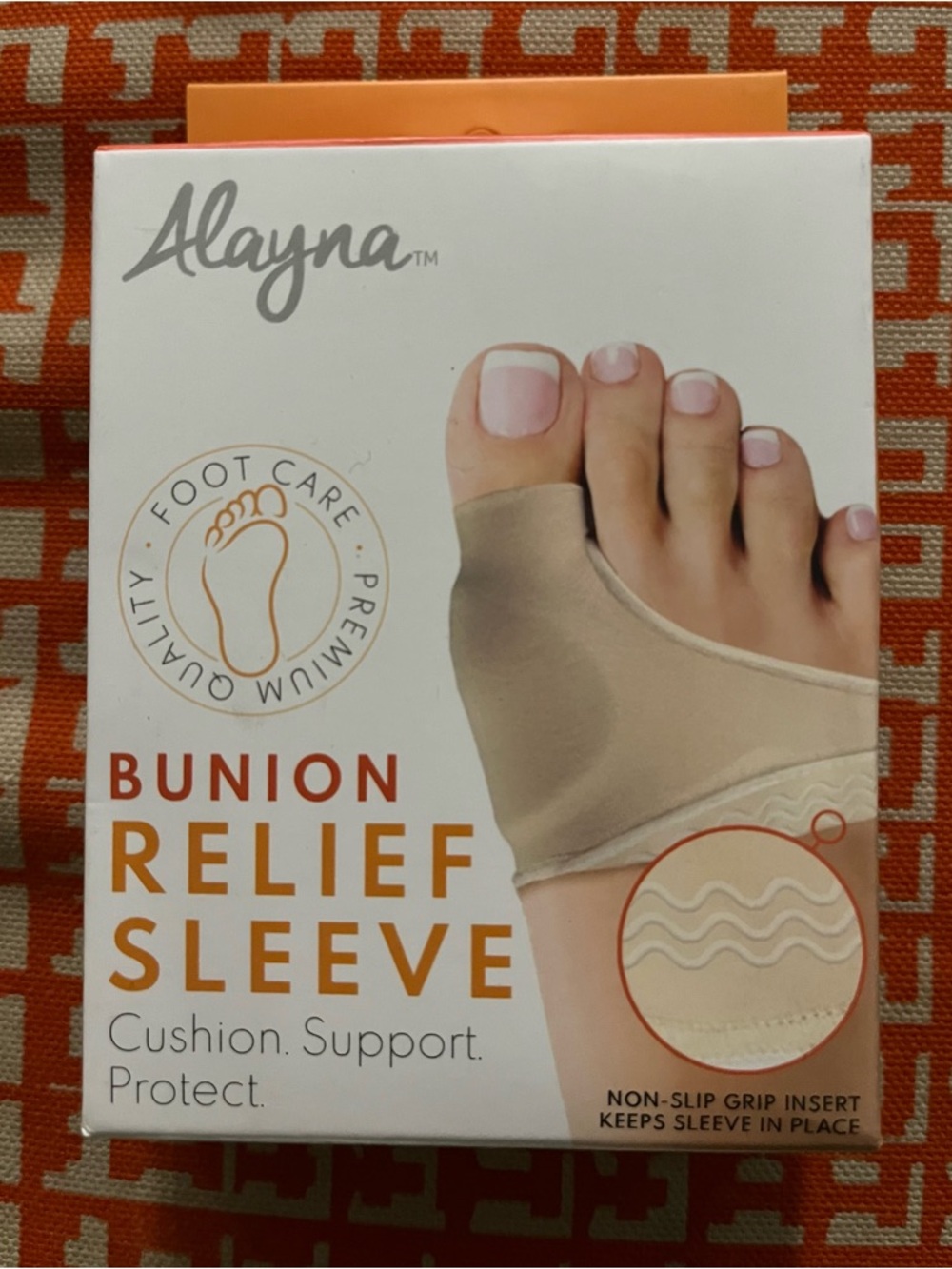 Alayna Bunion Relief Sleeve - Nude